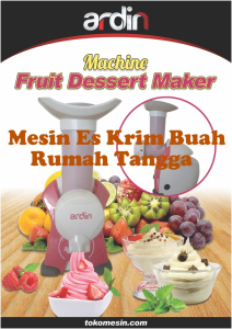 Mesin Es Krim Buah Rumah Tangga mesinbekasi