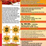 Training Praktis Lengkap Sambal dan Sauce di Condet 18 Maret 2017