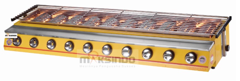Jual Pemanggang BBQ 10 Tungku (Gas) di Bekasi