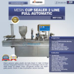 Jual Mesin Cup Sealer Otomatis 2 line dan 4 line di Bekasi