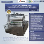 Jual Mesin Vacuum Frying Kapasitas 1.5 kg di Bekasi