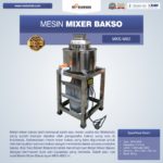 Jual Mesin Mixer Bakso MKS-MX2 di Bekasi