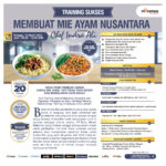 Training Membuat Mie Ayam Nusantara, Minggu 15 Maret 2020