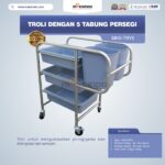Jual Troli Dengan 5 Tabung Persegi MKS-TRY5 di Bekasi
