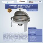 Jual Chafing Dish Bentuk Bulat (Round Roll) 6 Liter di Bekasi